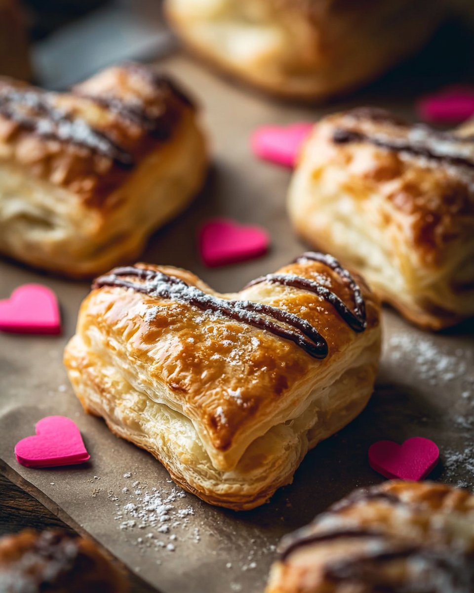 Irresistible Valentine’s Day Puff Pastry Hearts Recipe