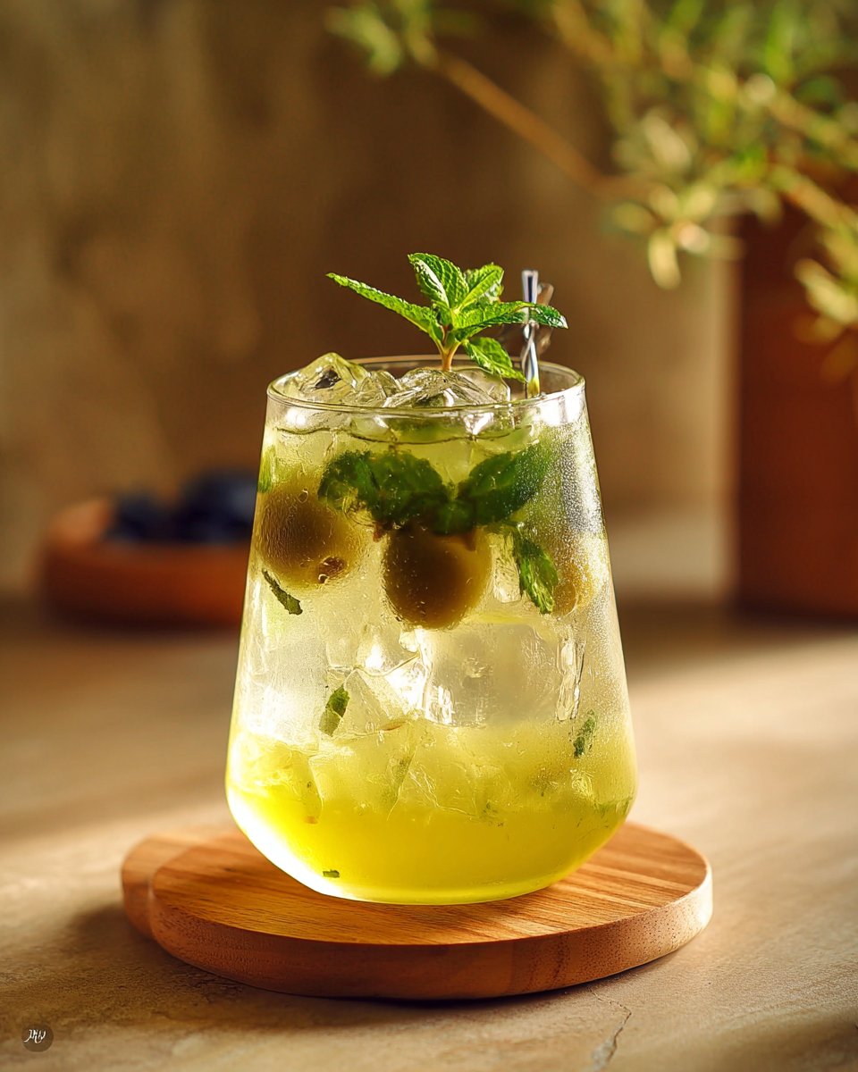 Smashed Kalamansi Mint Sprite Soda