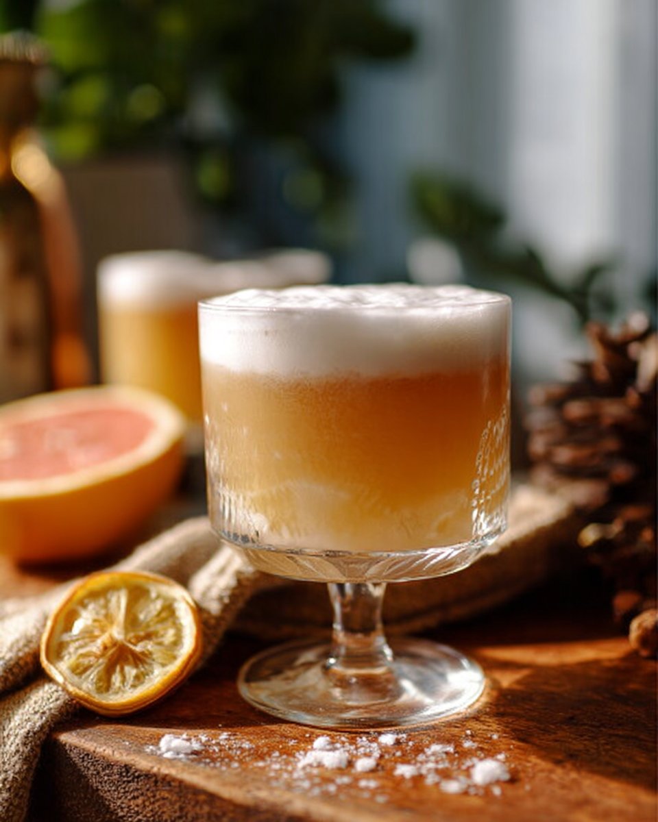 Citrus Aquafaba Cocktail
