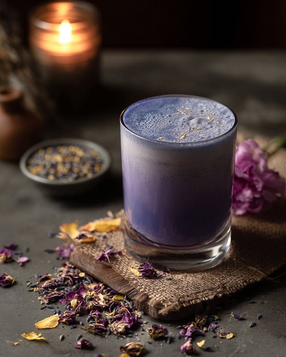 Butterfly Pea Vanilla Zen Latte