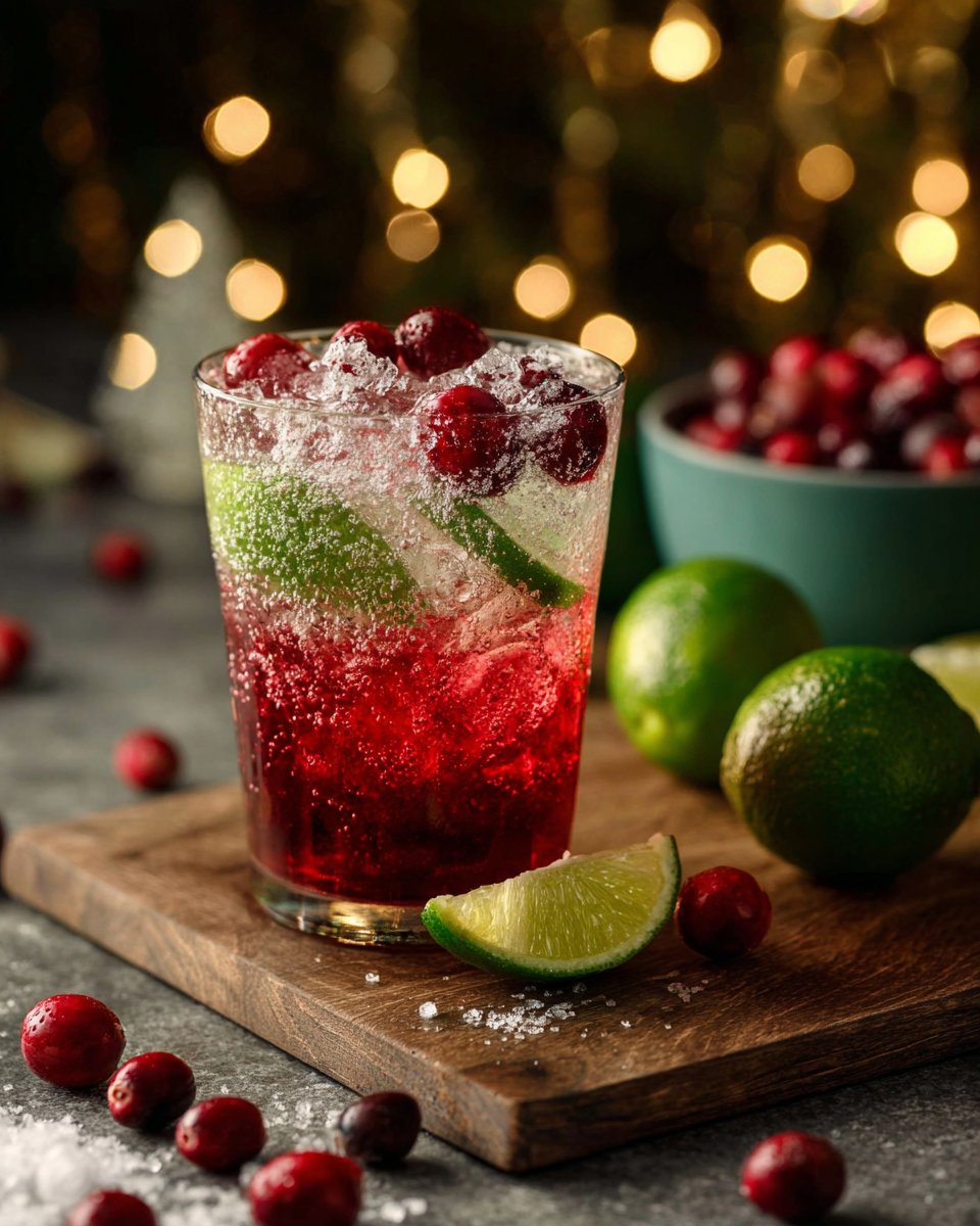 Merry Berry Lime Sparkler