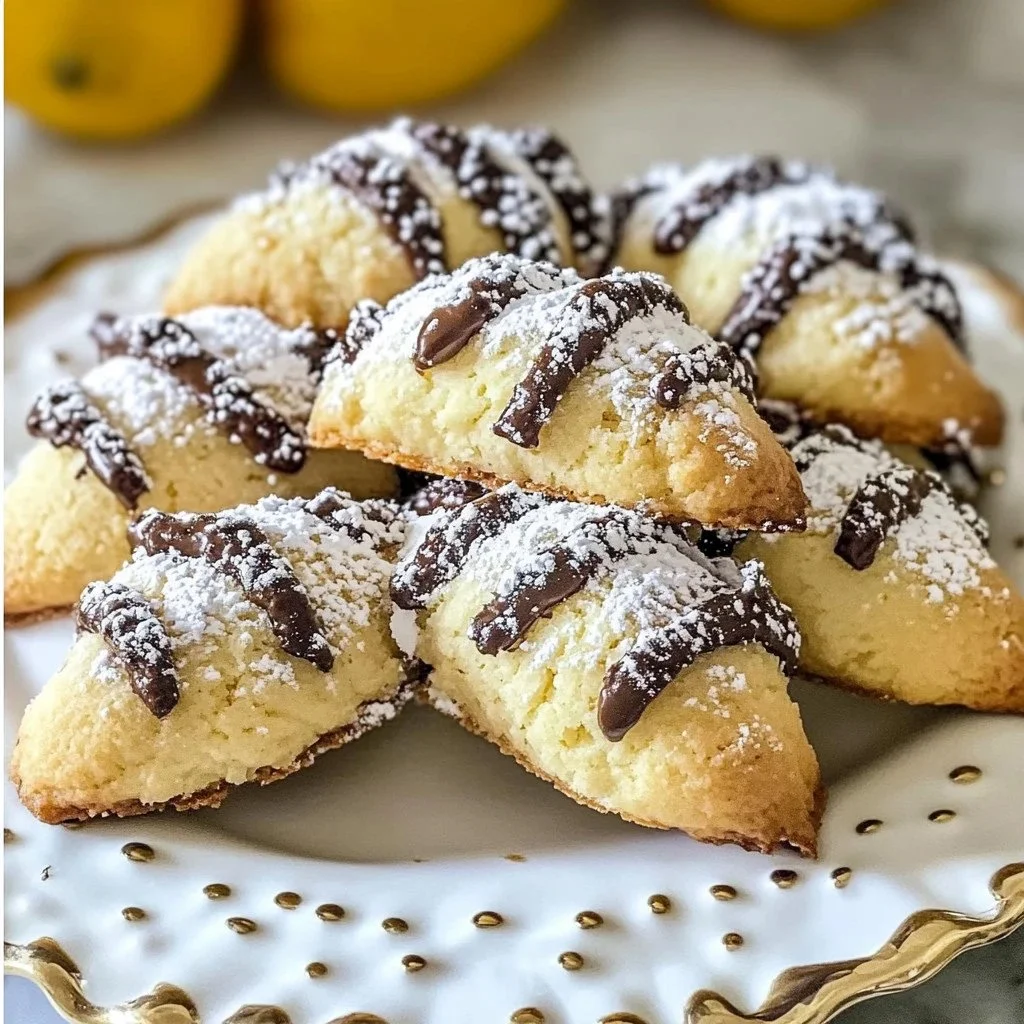 Delicious homemade cannoli cookies with ricotta and chocolate chips