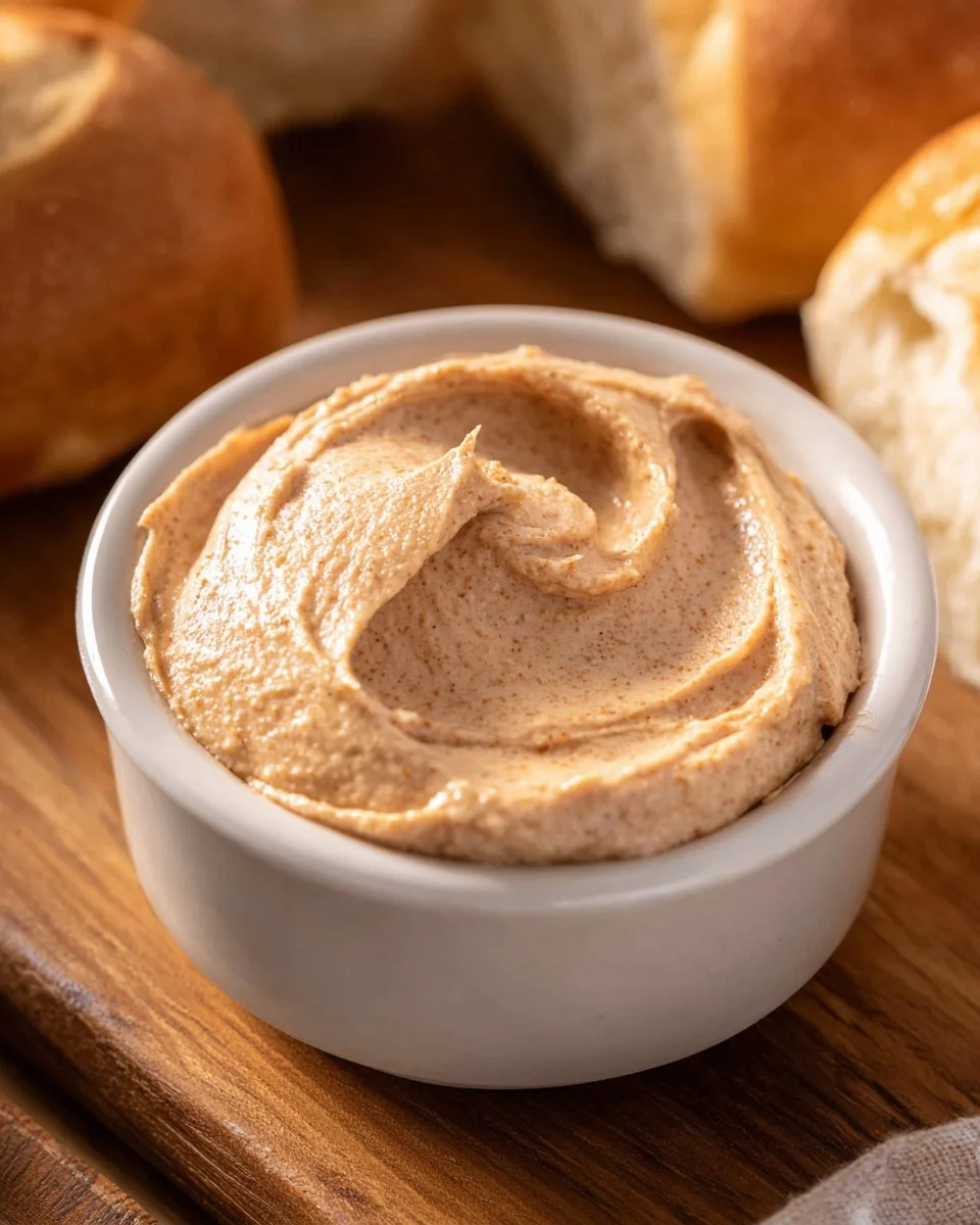 Delicious Cinnamon Honey Butter spread on toast