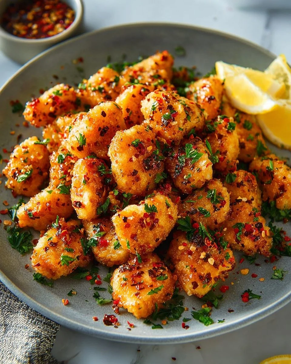 Delicious Cowboy Butter Chicken Bites served on a platter