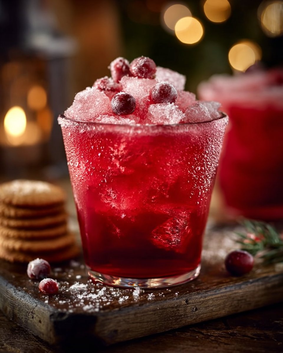 Christmas Ruby Snow Glow Punch