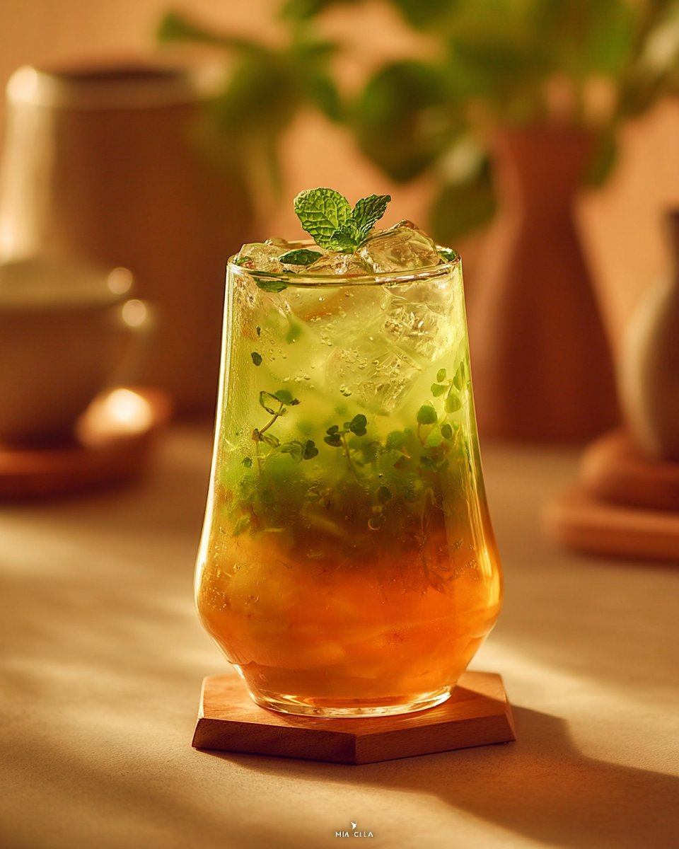 Mint Cucumber Iced Tea
