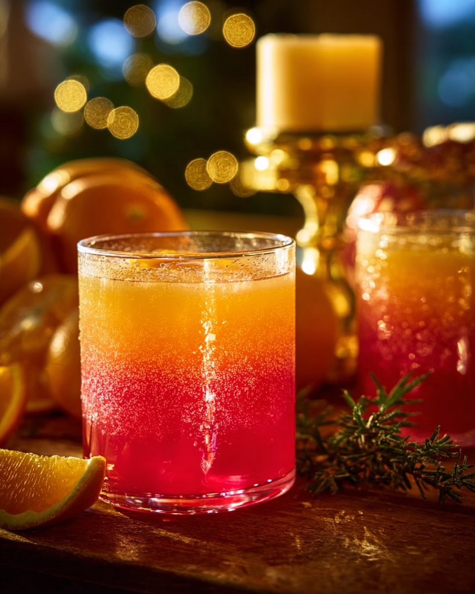 Christmas Sunset Glow Punch