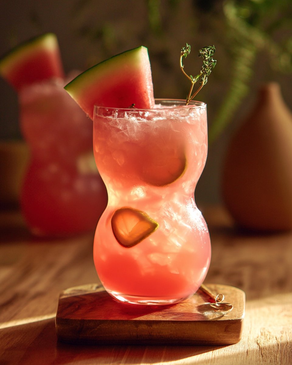 Citrus Watermelon Coconut Refresher
