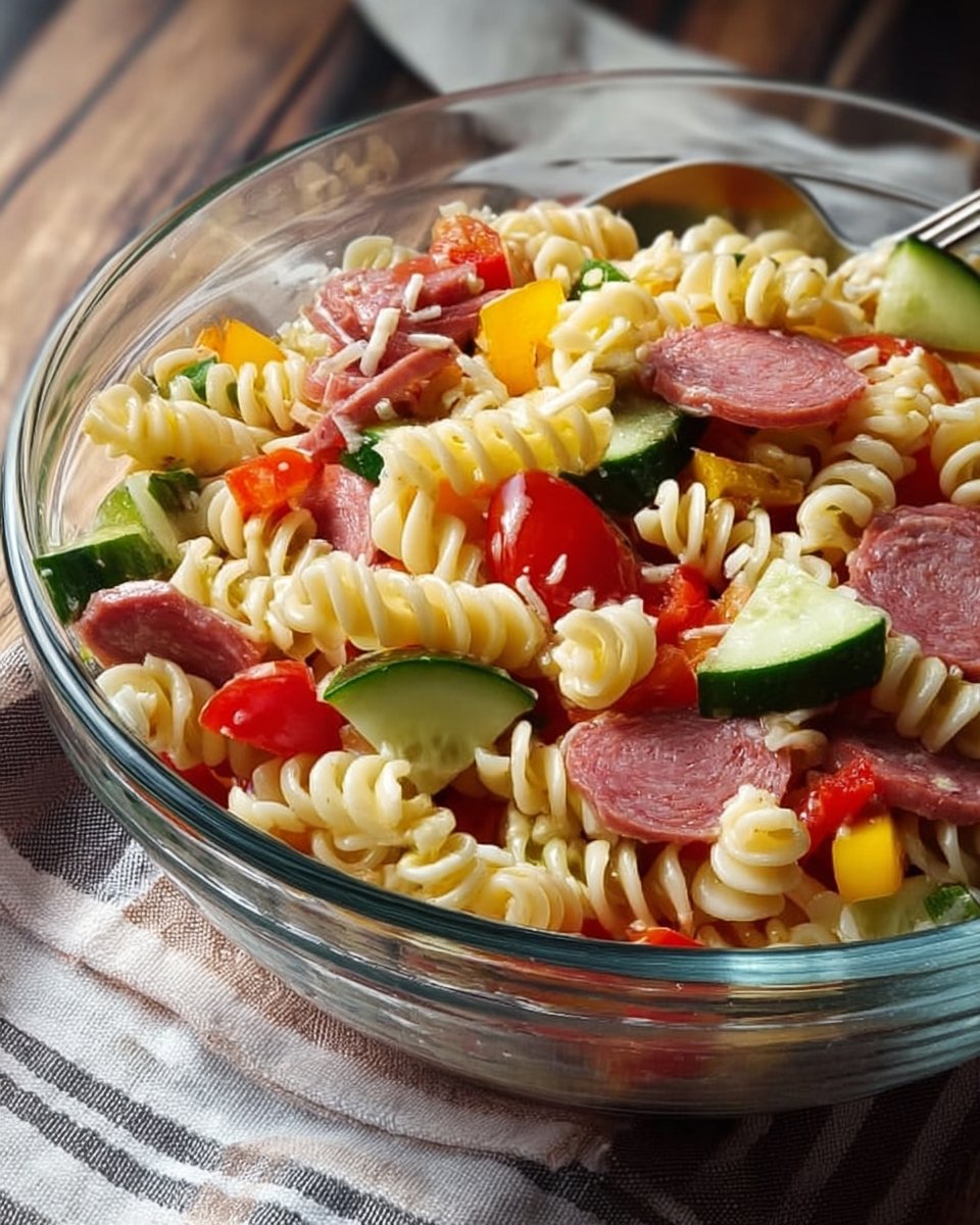 High-Protein Italian Pasta Salad