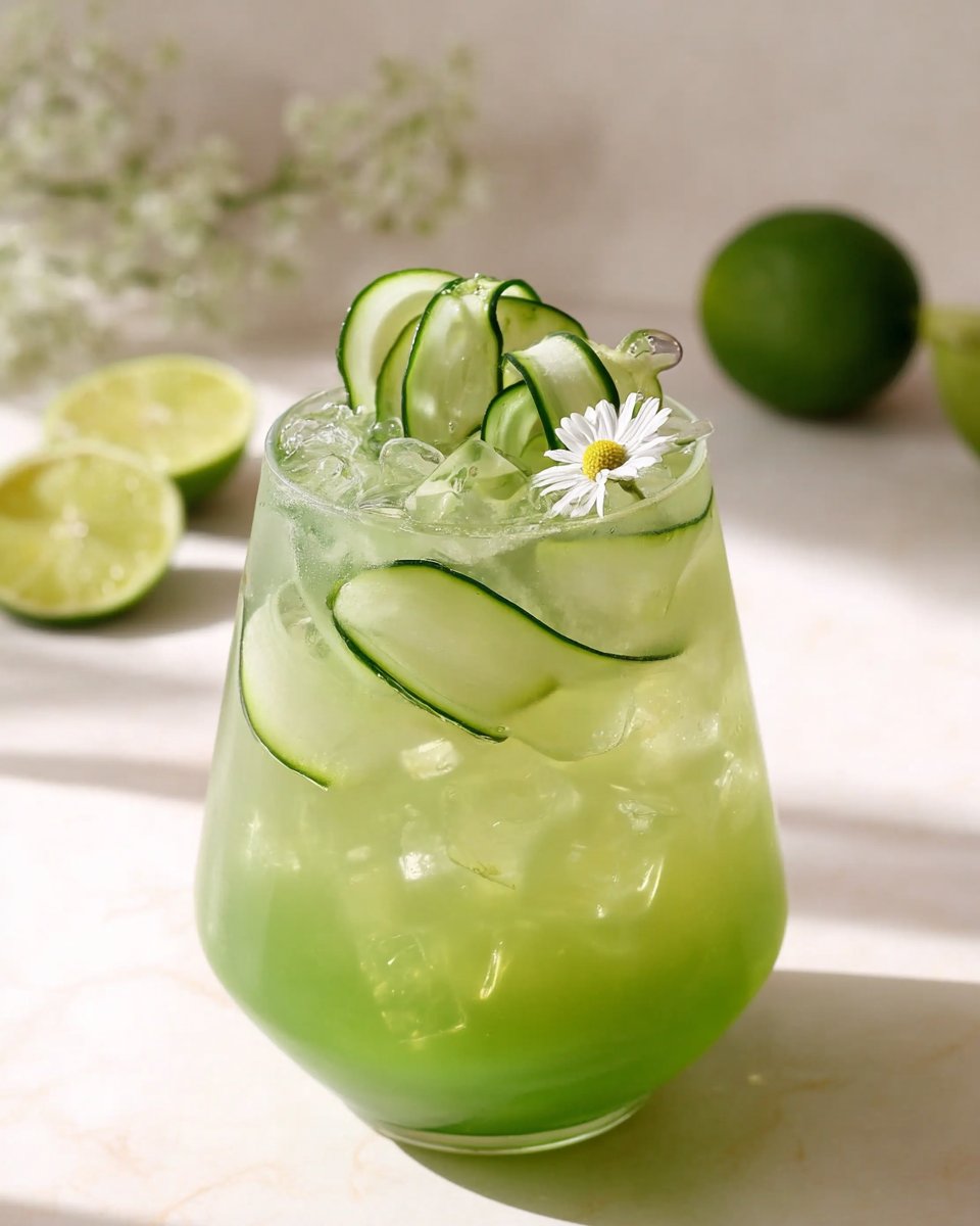 Cucumber Spritz Mocktail