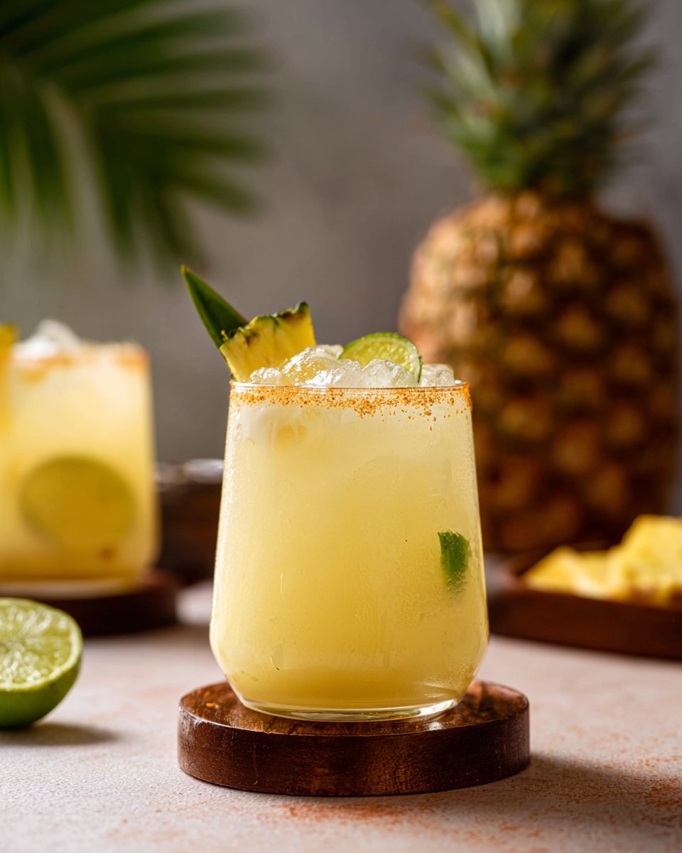 Pineapple Coconut Cooler Mocktail
