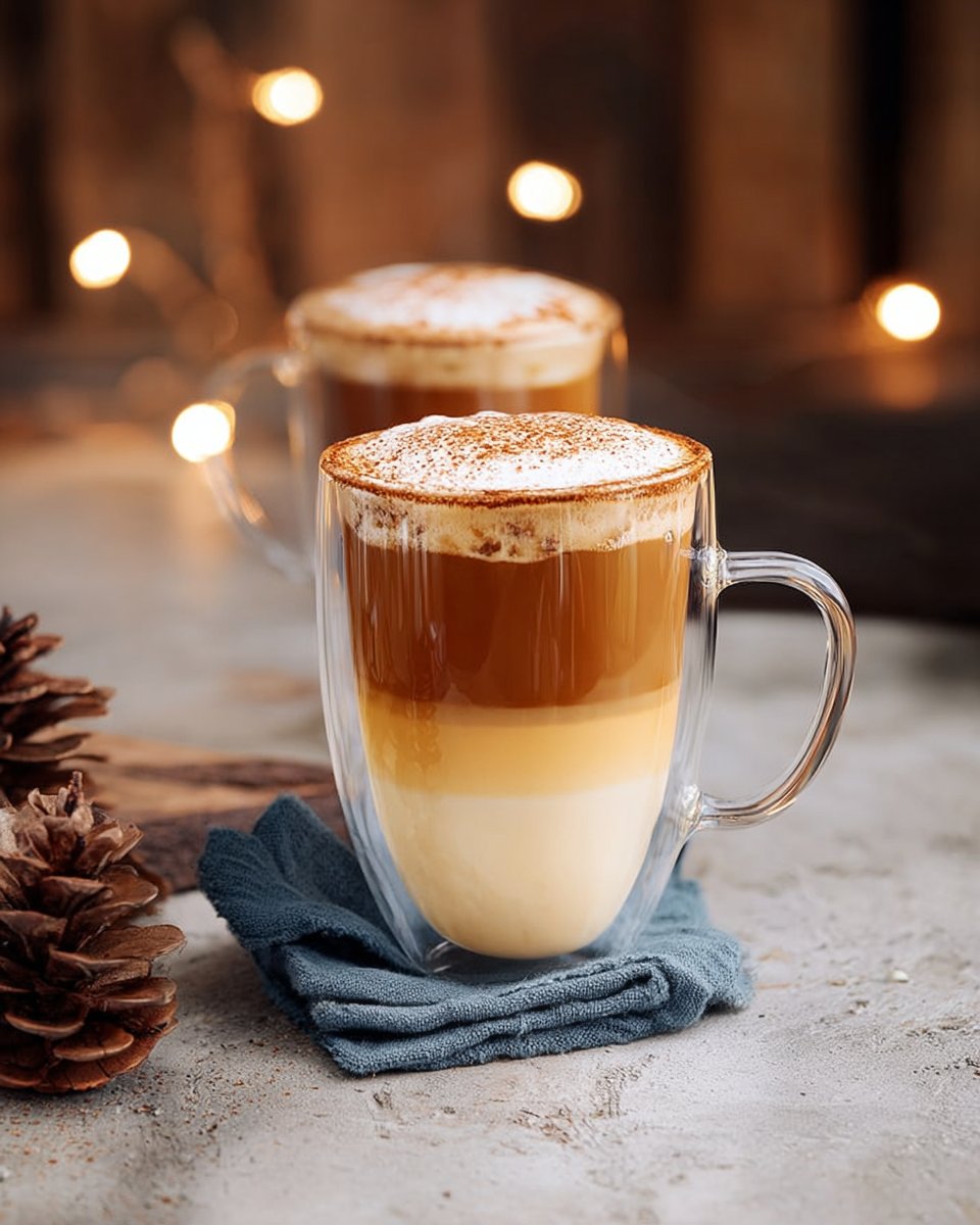 Winter Spiced Caramel Macchiato