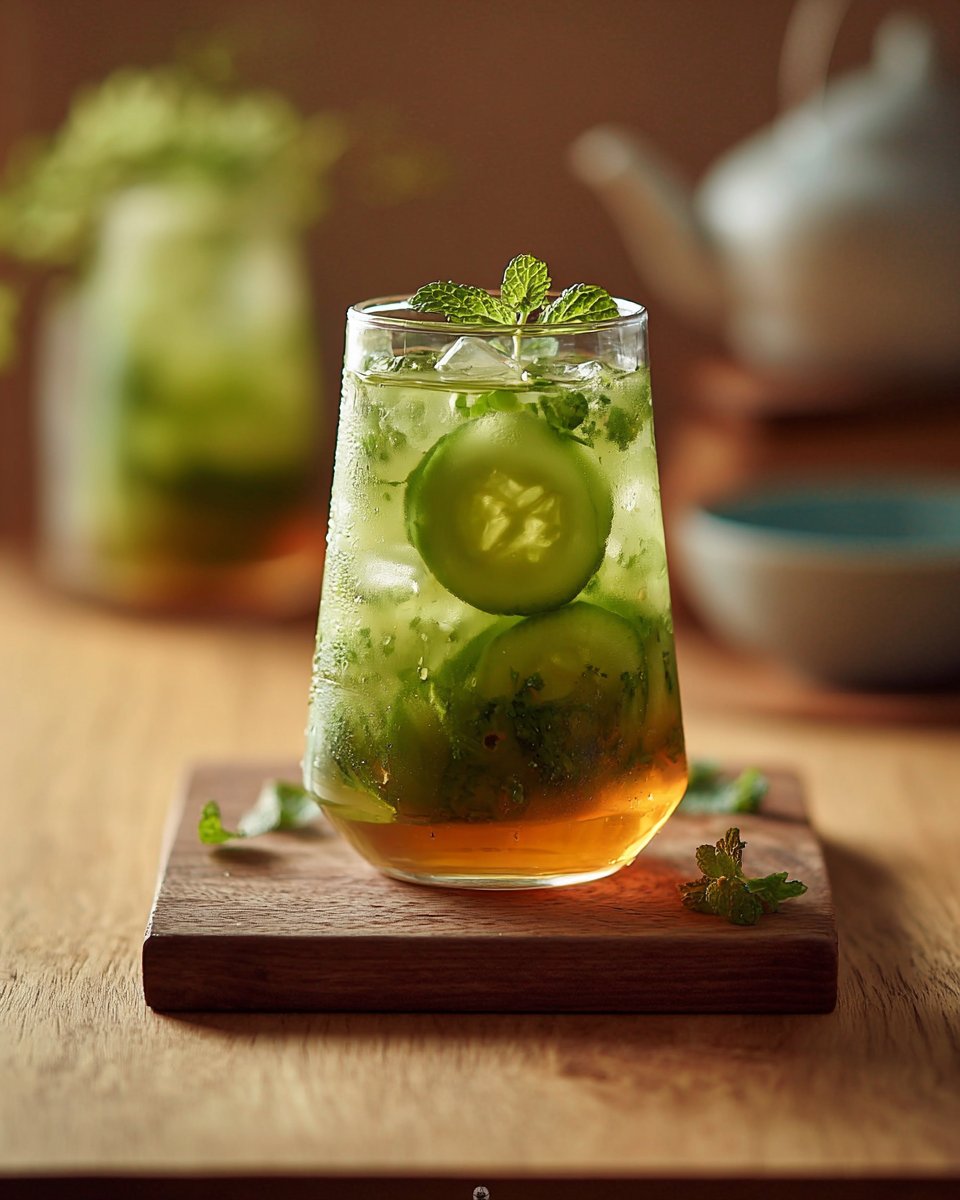 Mint Cucumber Iced Tea