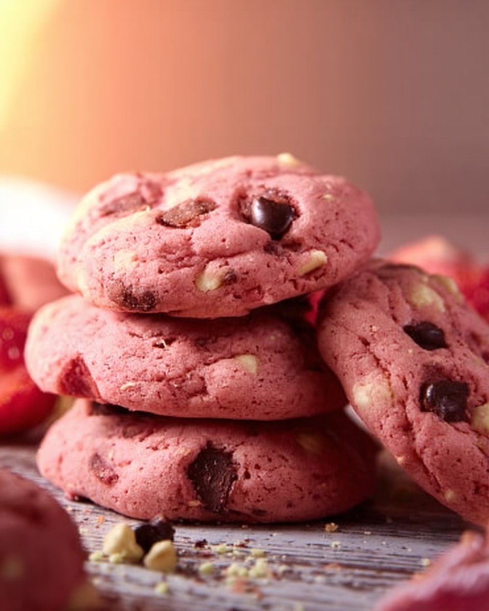 Strawberry Cookies