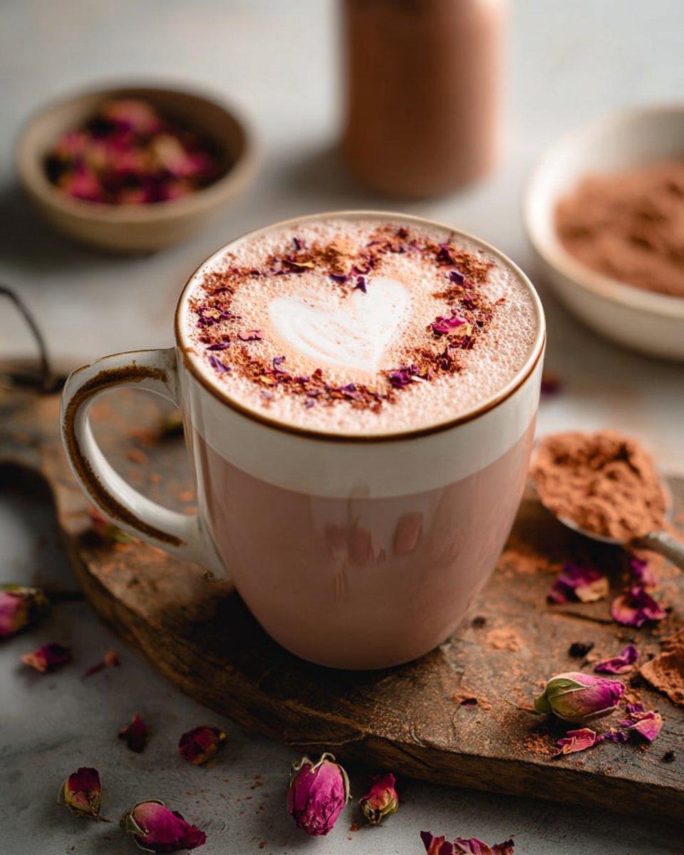 Rose-Cacao Latte