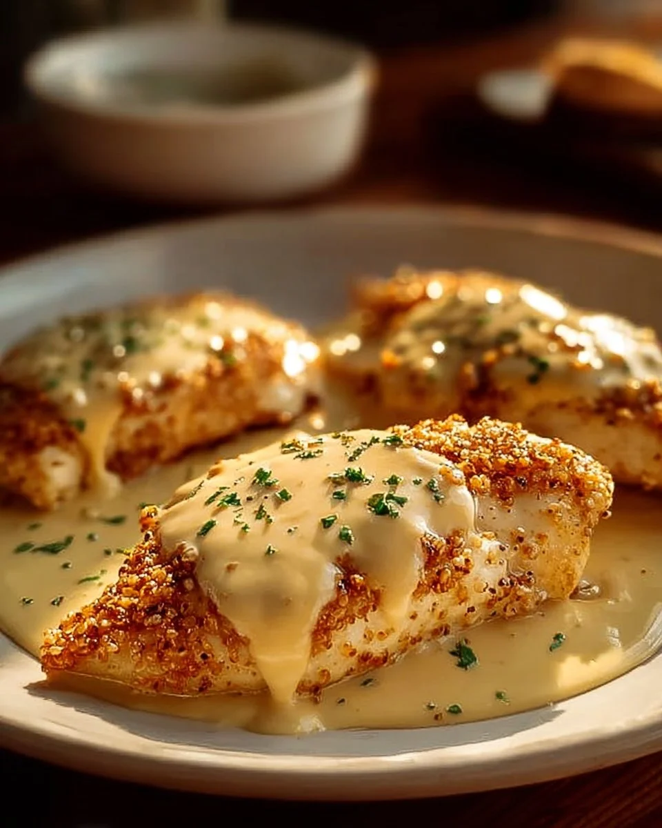Delicious Parmesan Chicken from Longhorn Steakhouse served with a side of vegetables.