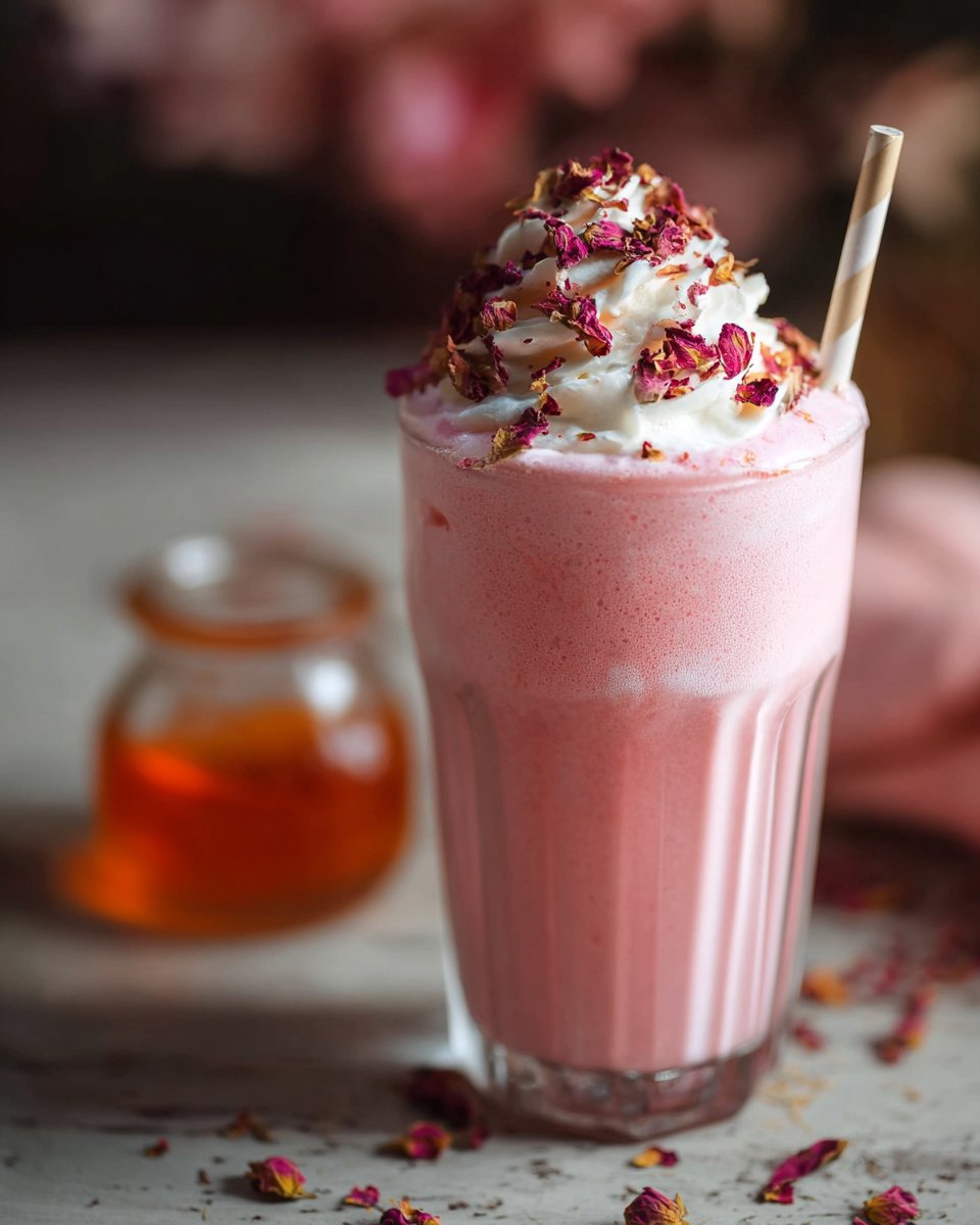 Rose Milkshake
