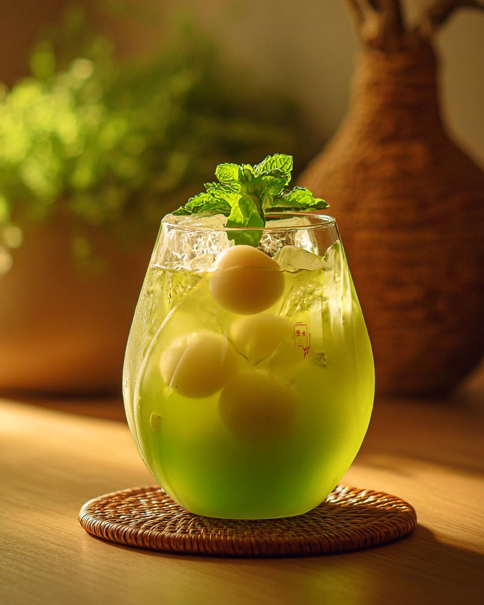 Lychee Green Grape Coconut Lime Refresher