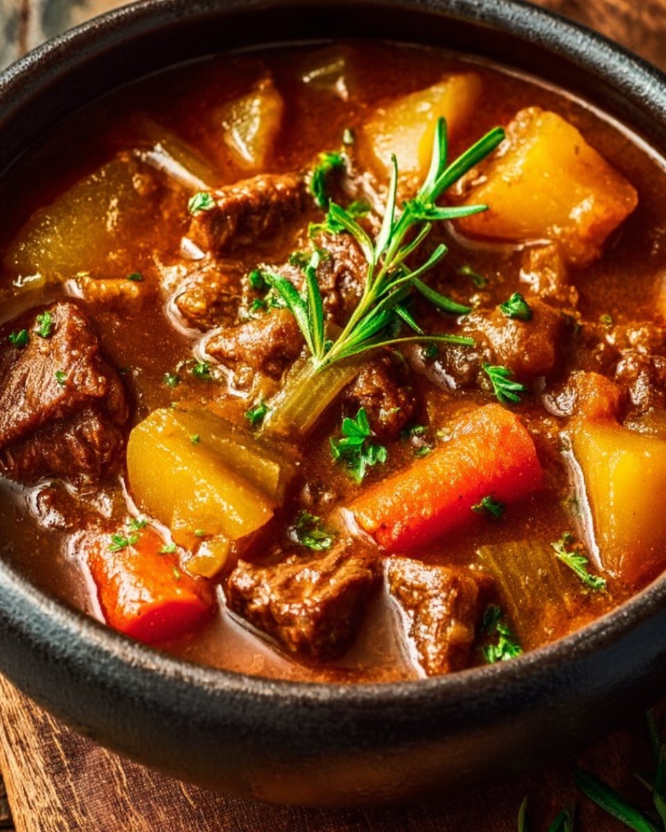 Slow Cooker Irish Beef Stew