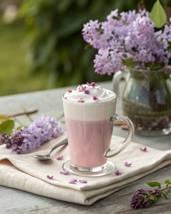 Lilac Almond Cloud Latte