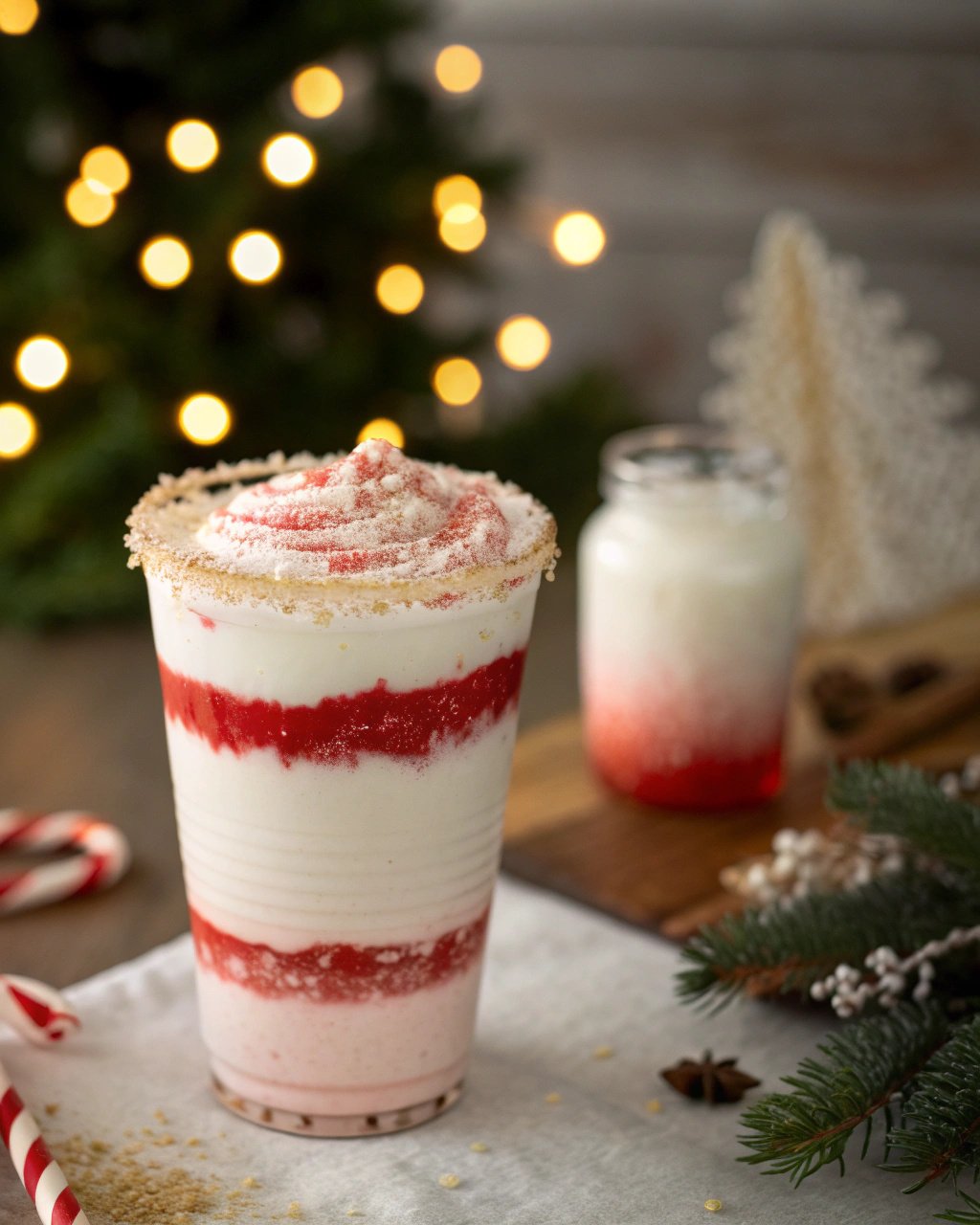 Candy Cane Cream Soda