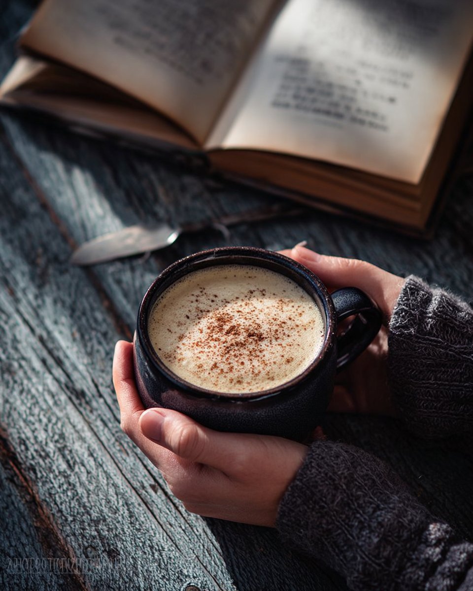 Cardamom & Orange Spiced White Hot Chocolate