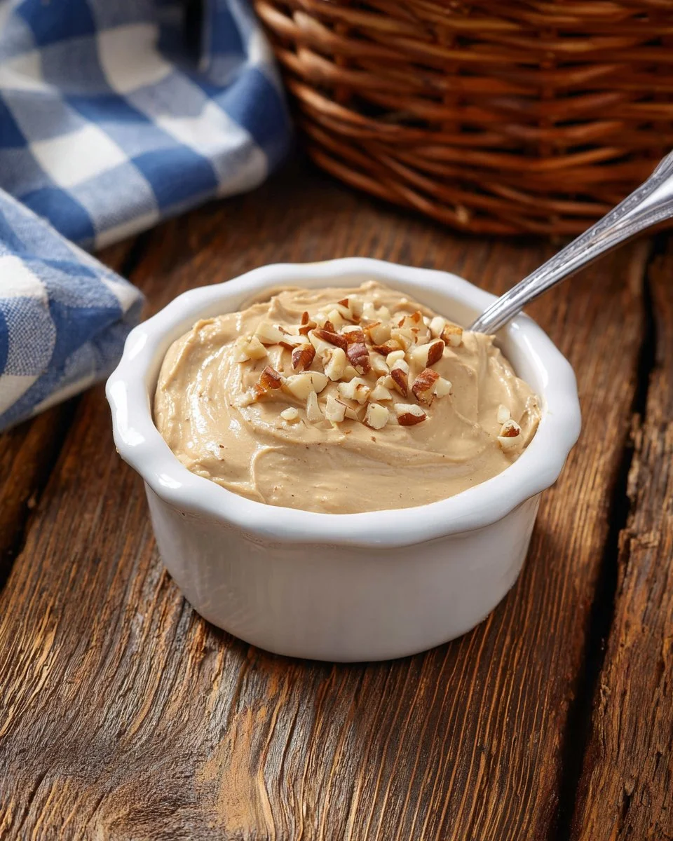 Delicious whipped maple butter spread on toast, showcasing its creamy texture.