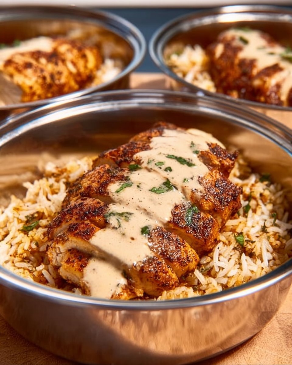 Creamy Cajun Chicken and Rice Bowls
