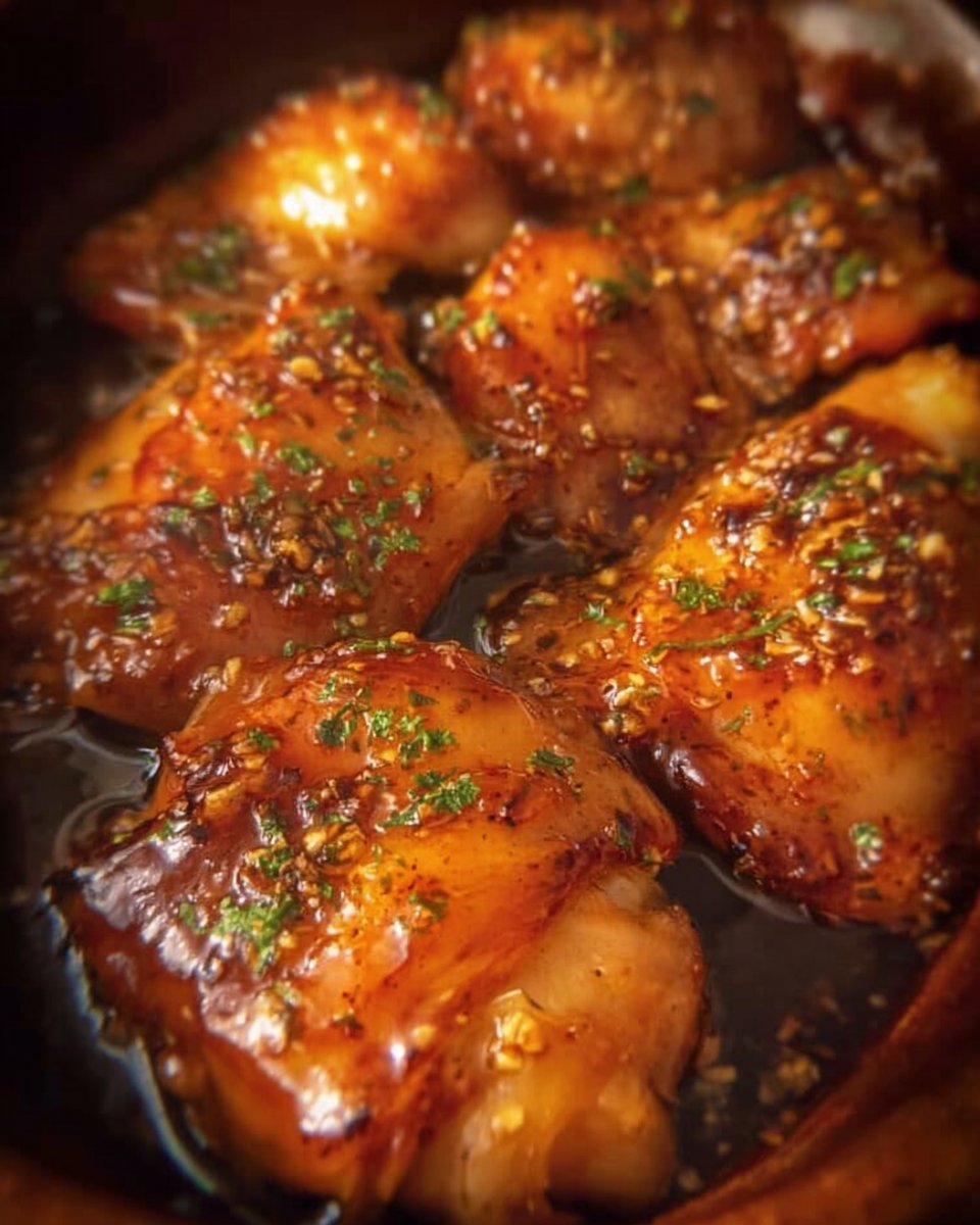 Slow Cooker Brown Sugar Garlic Chicken