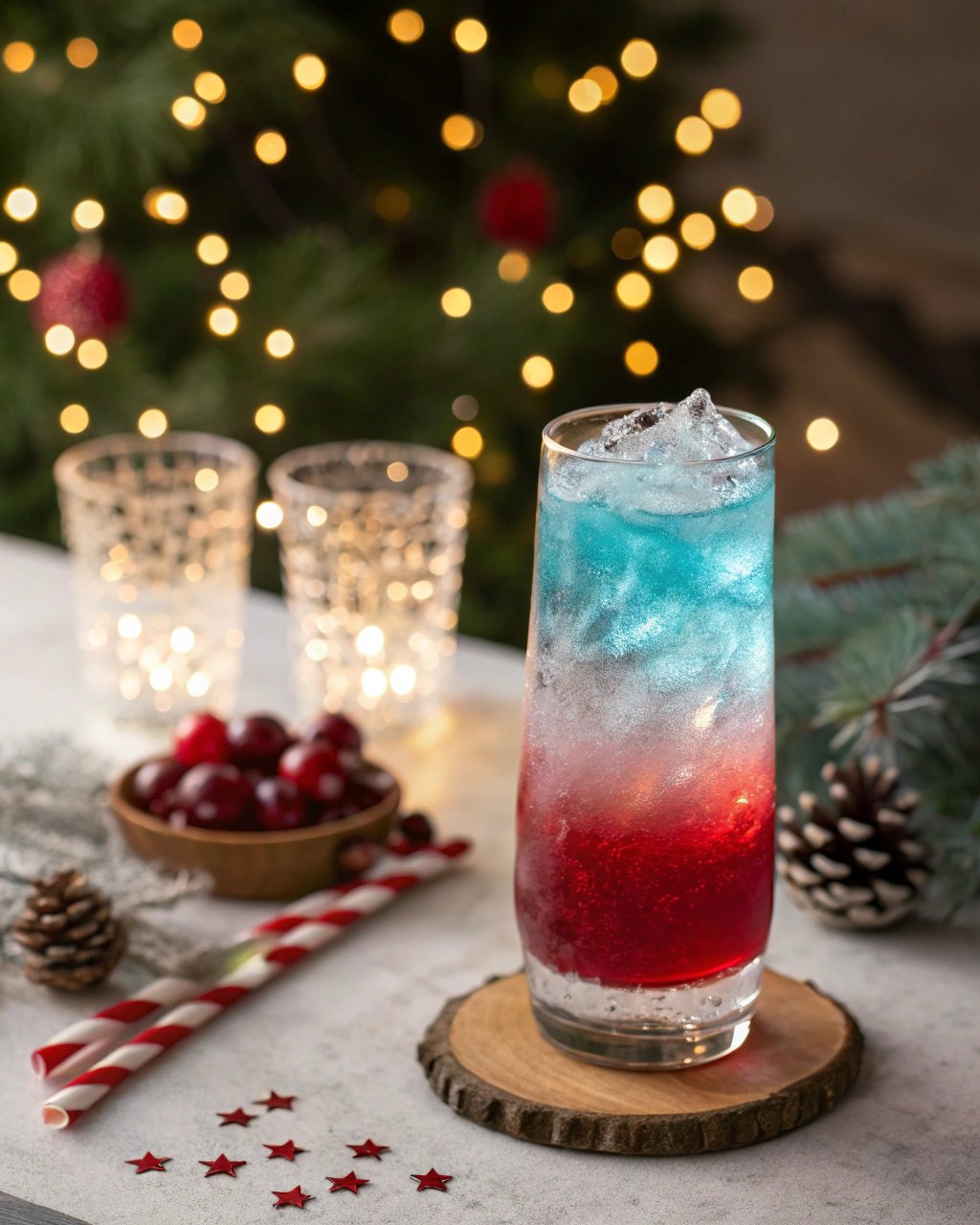 Fire & Ice Holiday Cooler