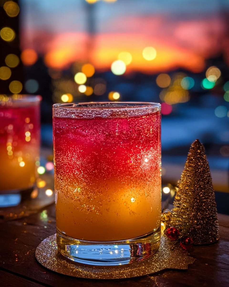 Christmas Sunset Glow Punch
