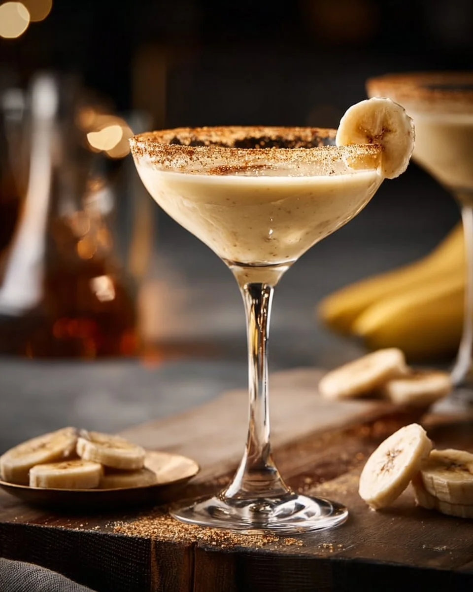 Banana Foster Martini