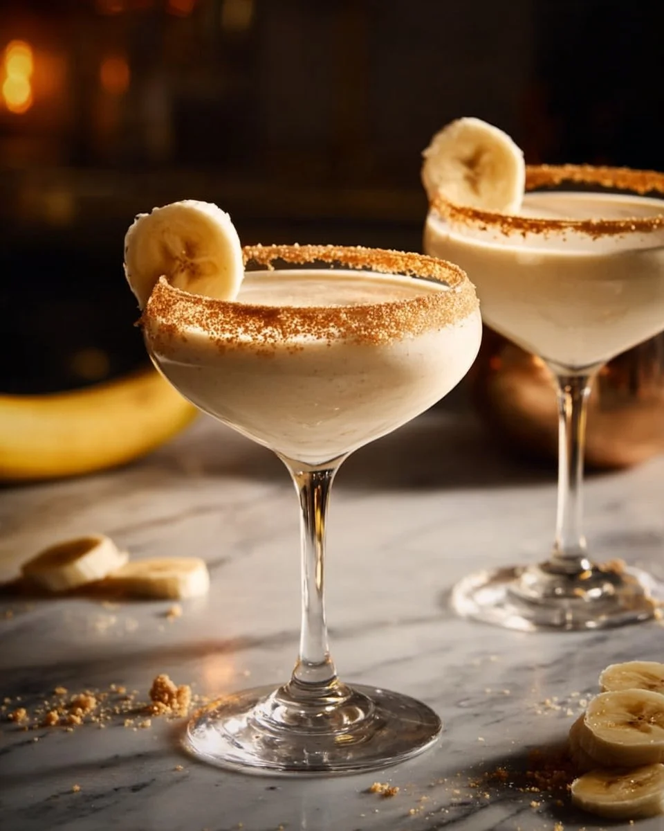 Banana Foster Martini