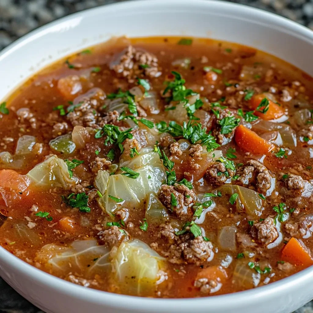 Beef Cabbage Soup