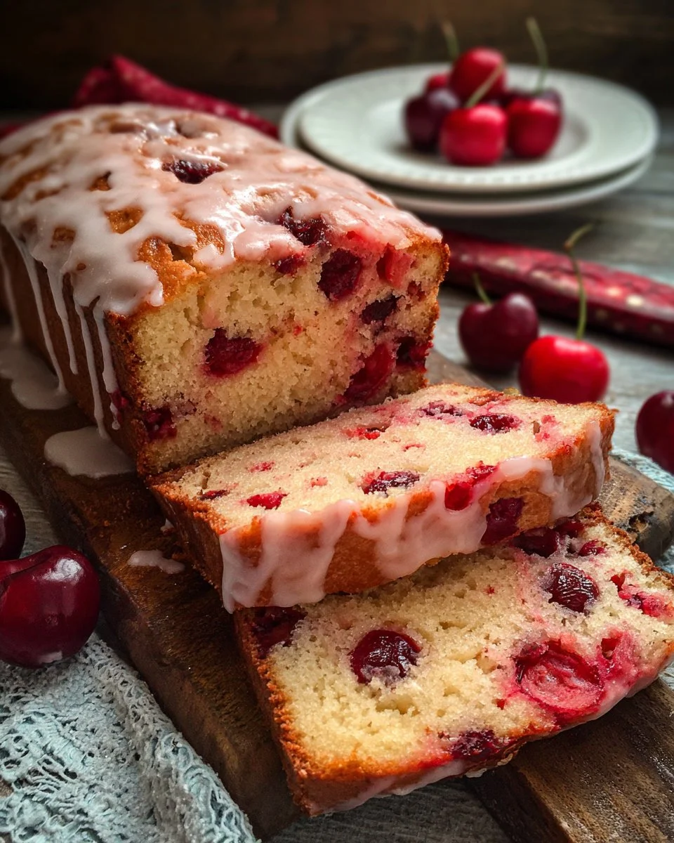 Cherry Garcia Loaf Cake!