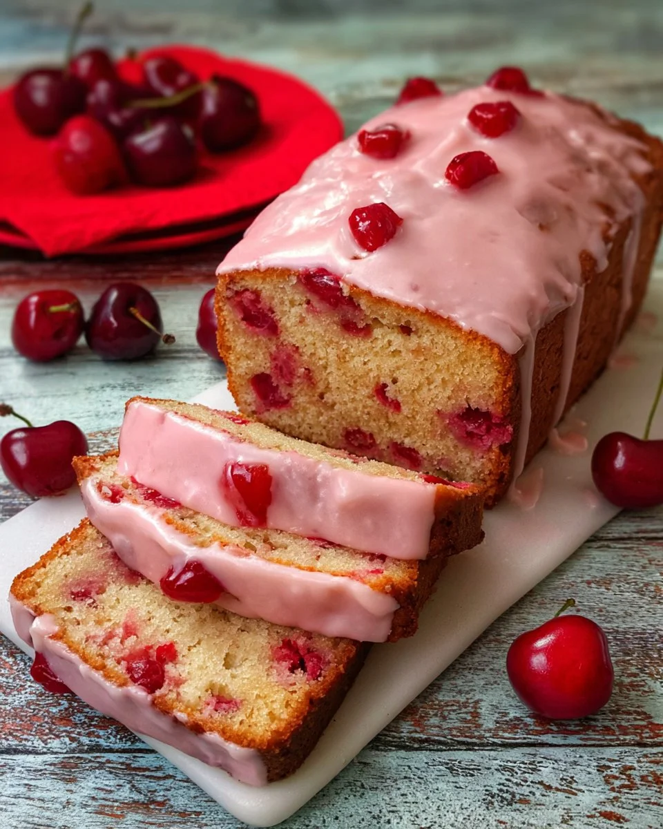 Cherry Garcia Loaf Cake!