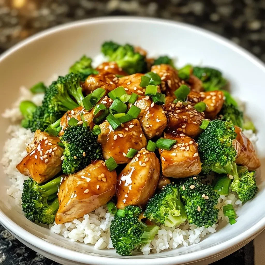 Chicken and Broccoli Bowls
