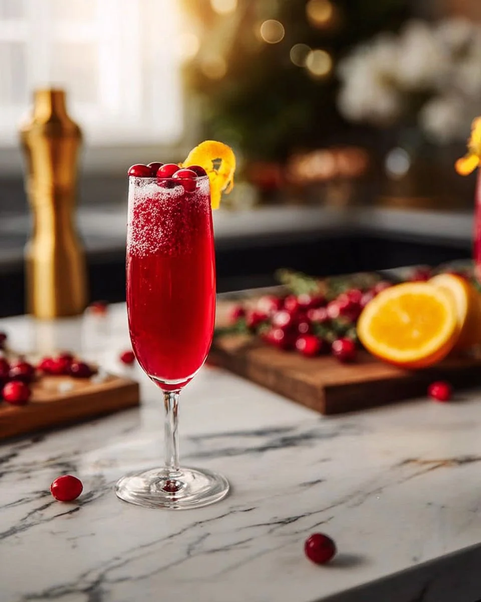Cranberry Mimosa