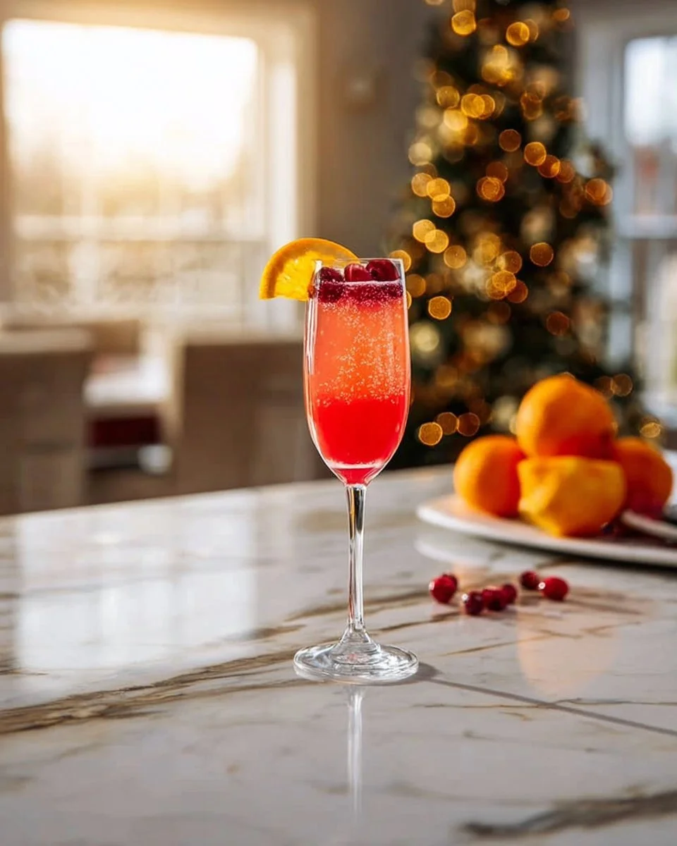 Cranberry Mimosa
