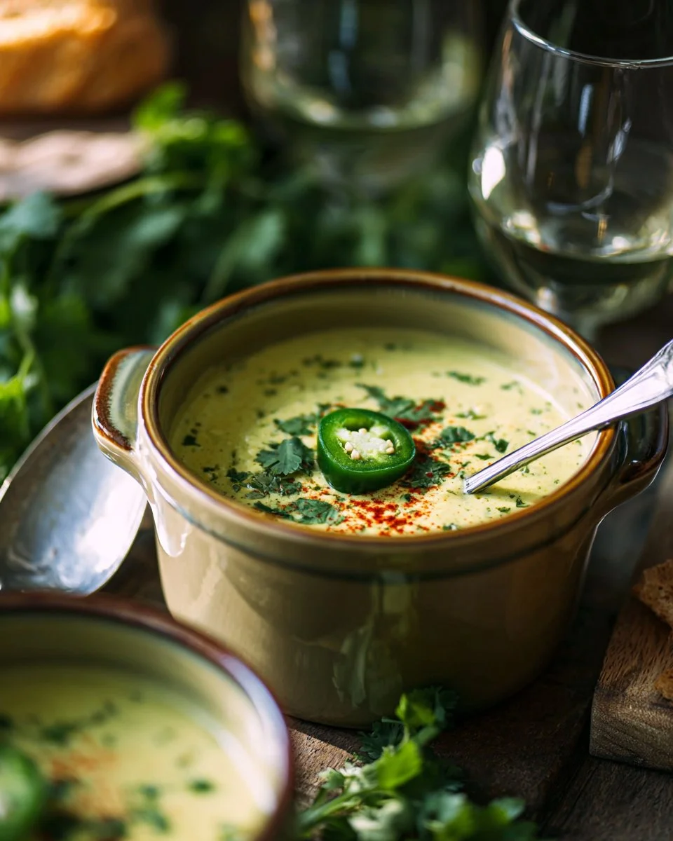 Cream of Jalapeno Soup