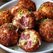 Crispy Reuben Balls