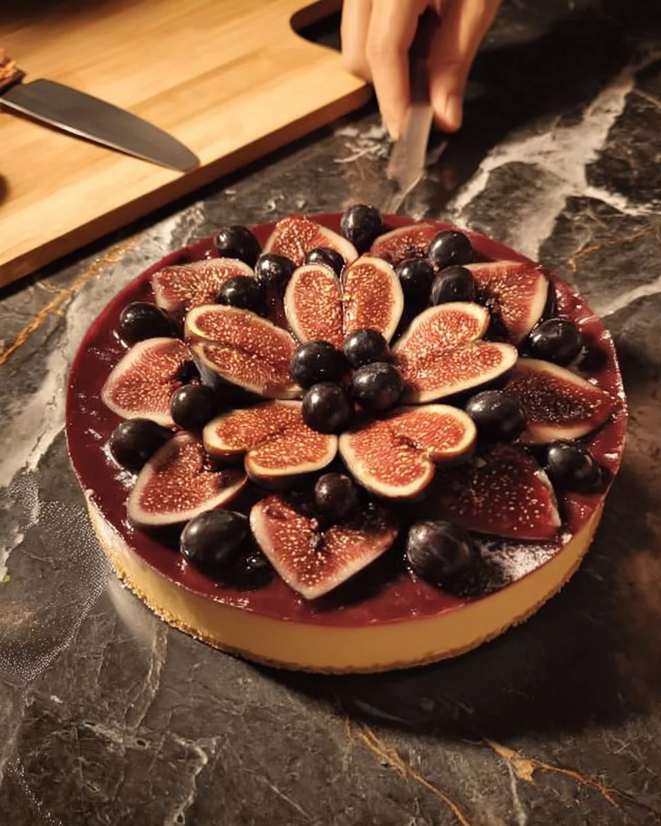 Delicious Elderberry Lemon Tart with fresh berries and lemon zest