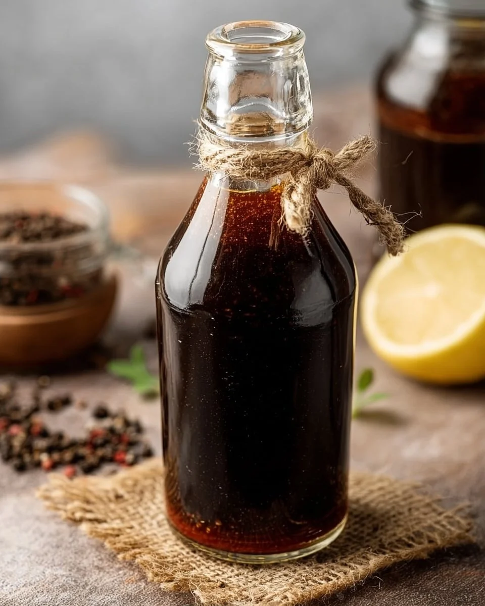 Homemade Worcestershire Sauce