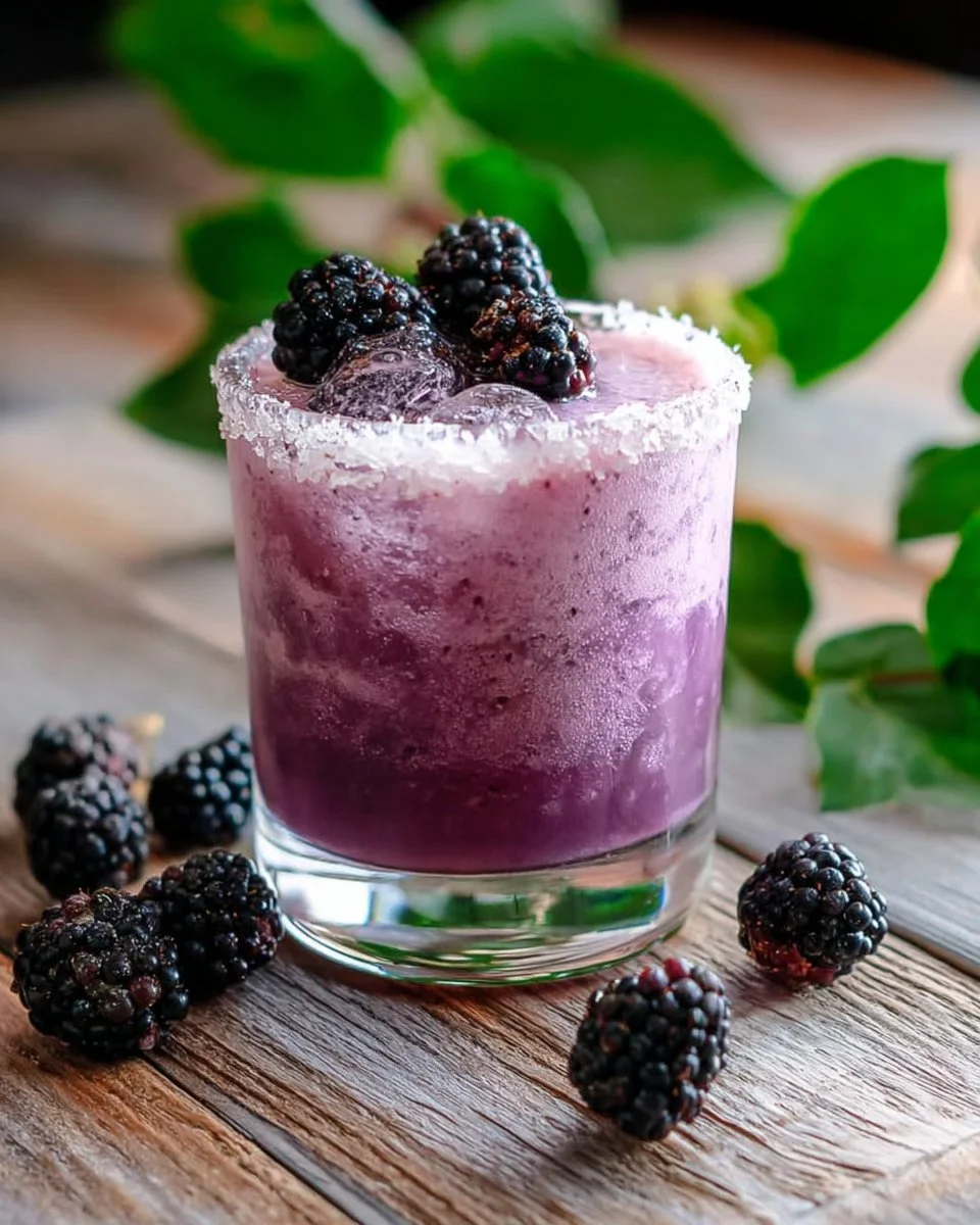 Margarita Recipe Blackberries And Cream