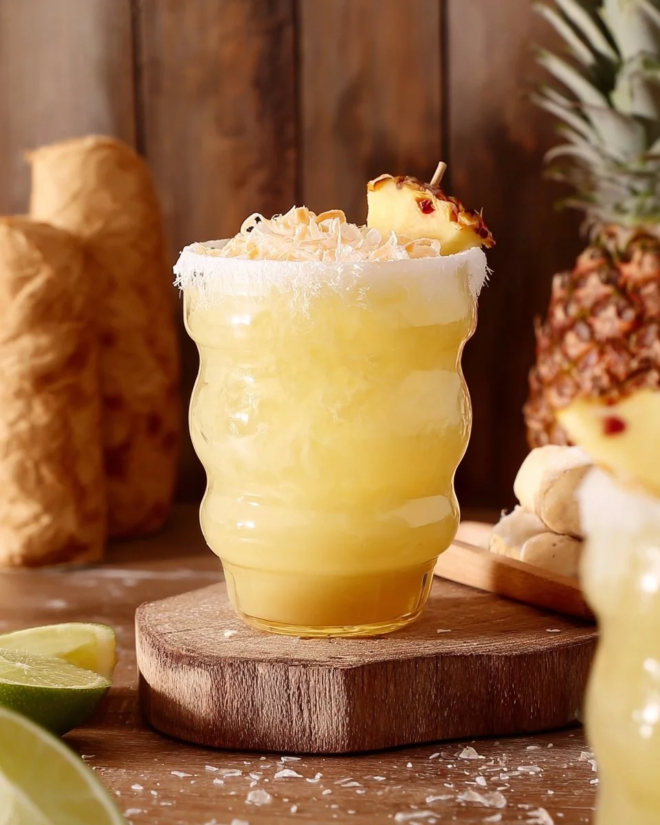 Non Alcoholic Pina Colada Punch