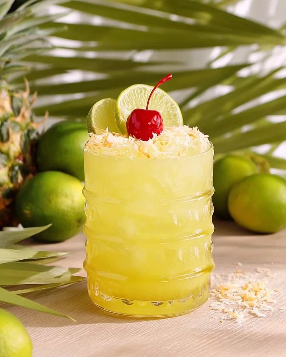 Non Alcoholic Pina Colada Punch