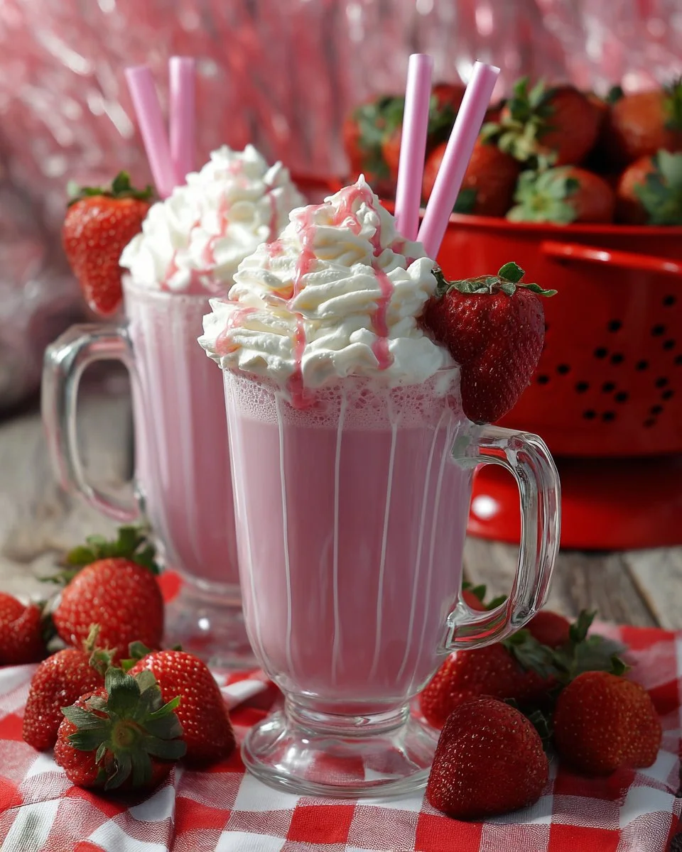 Pink Velvet Hot Chocolate