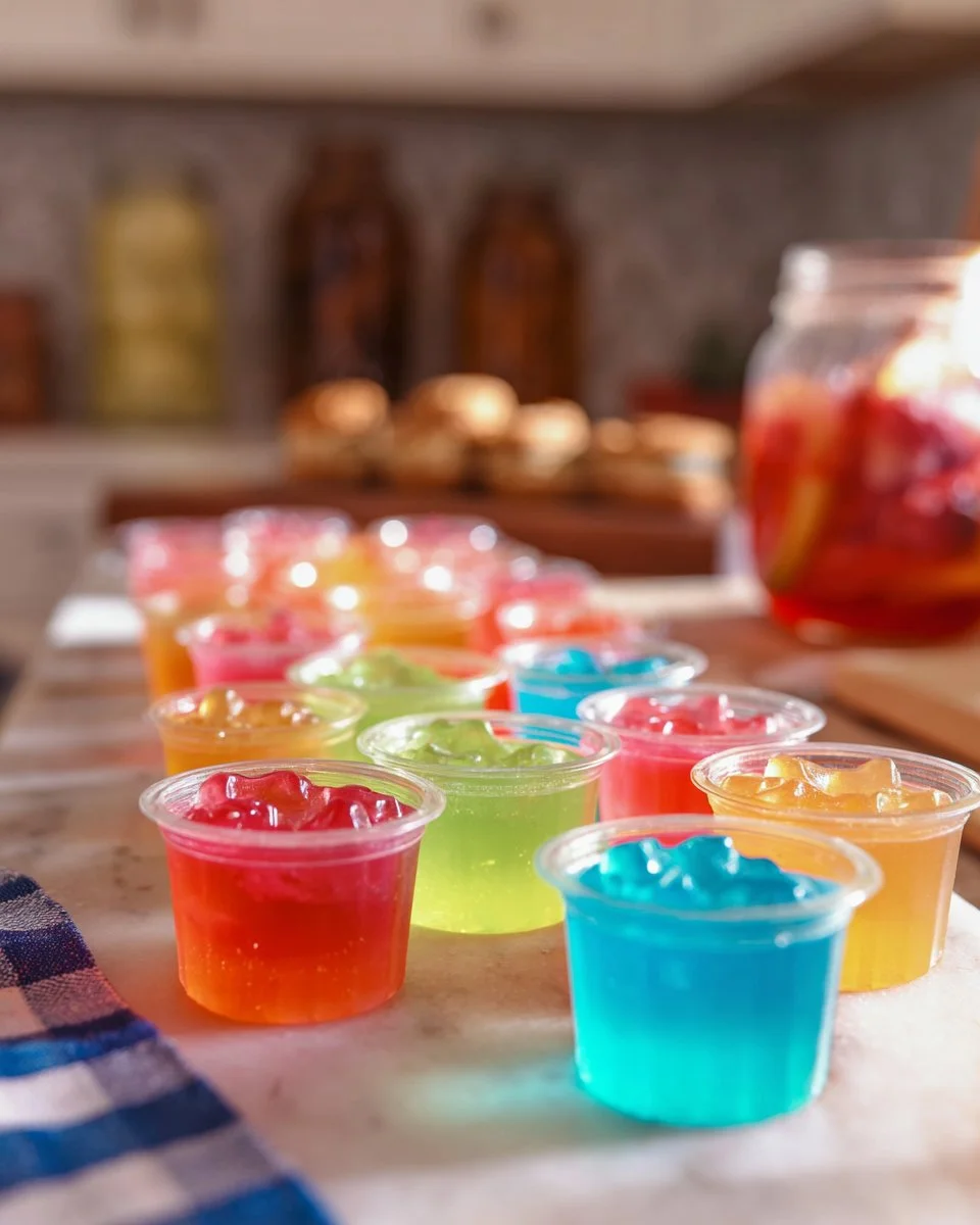 Pool Party Jello Shots