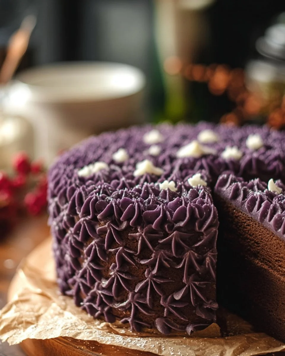 Purple Yam Cake