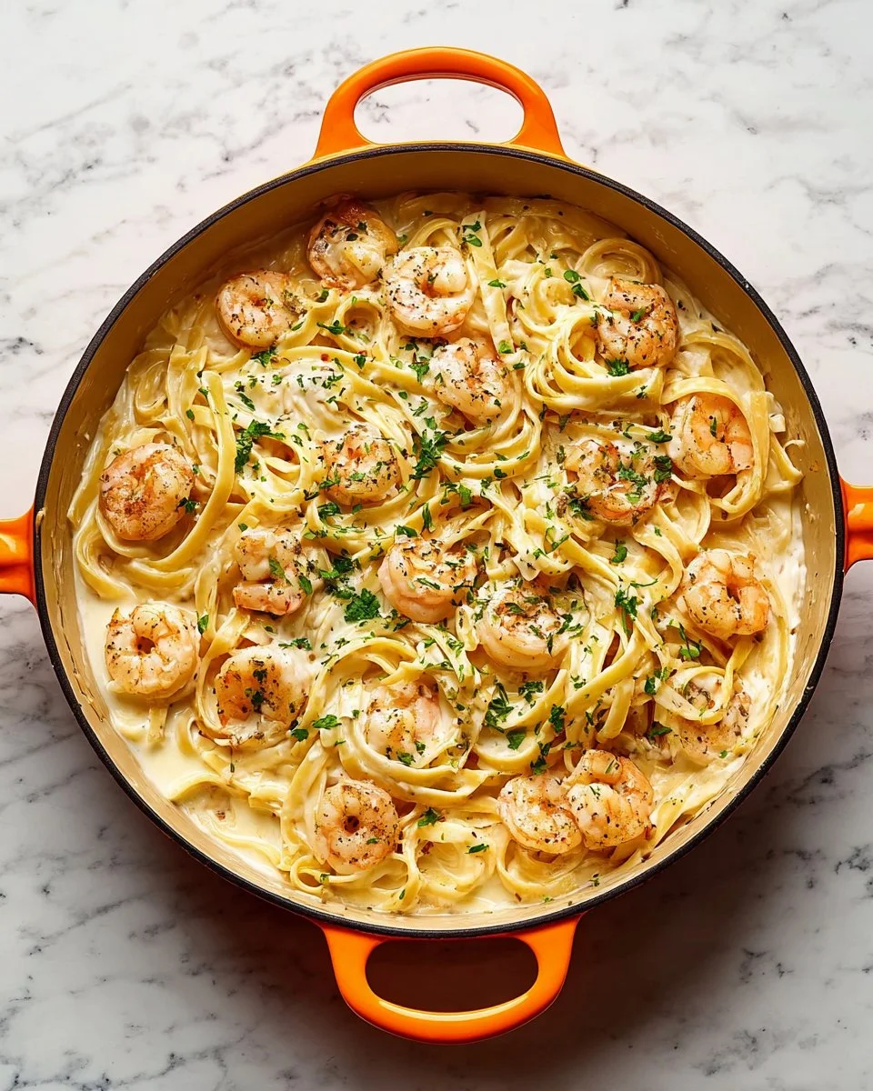 The Best Shrimp Fettuccine Alfredo Recipe